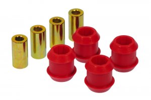 Honda Civic Control Arm Bushings - Front Upper - Prothane - Red - `88-`91