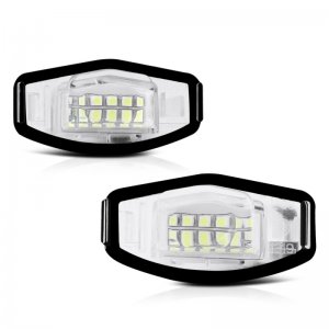 Honda Civic License Plate Bulbs - SPYDER - XTune License Plate Bulb Assembly - White 5500K - `01-`15