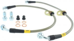 Honda Civic Brake Line Kit - Rear - Stoptech - Stainless Steel - `92-`95