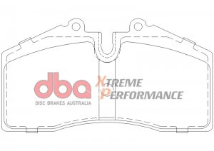 Porsche 911 Brake Pads - Front - DBA - Xtreme Performance (XP) - `91-`92