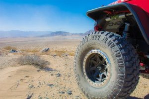 Jeep Wrangler JK Flat Fenders - Front + Rear - DV8 Offroad - Gloss Black - `07-`18