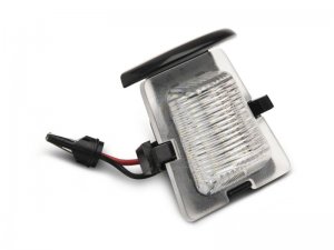 Jeep Wrangler JK License Plate Light - Raxiom - Axial Series LED - Black - `07-`18