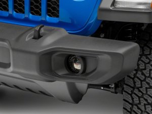 Jeep Gladiator Fog Lights - Raxiom - Axial Nighthawk LED with DRL Halos - `20-`23