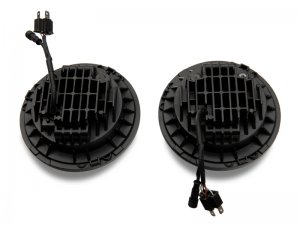 Jeep Wrangler JK LED Headlights - Raxiom - RGB Halo - Black - `07-`18