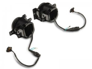 Jeep Gladiator LED Headlights - Raxiom - Axial Series 9-Inch Angel Eye - Black - `18-`23