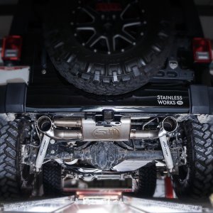Jeep Wrangler JK - SSW Exhaust Catback