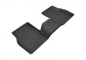 Jeep Compass Floor Liners - Rear - ACE Kagu - Black