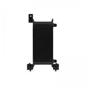 Jeep Wrangler JK Transmission Cooler Kit - Front - Mishimoto - 19-row - Black - 3.8L - `07-`11