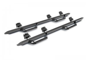 Jeep Wrangler JK Predator Pro Step System - N-Fab - Cab Length (2 Steps per Side) - Textured Black - `07-`18