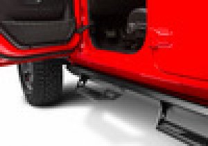 Jeep Gladiator Step System - N-Fab - Predator Pro - Full Length (2 Steps per Side) - Textured Black - `20-`24