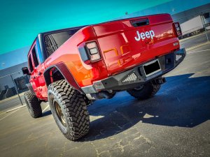 Jeep Gladiator Bumper - Rear - DV8 Offroad - Textured Black - 2020+