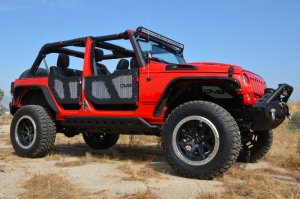 Jeep Wrangler JK - DVE Half Doors