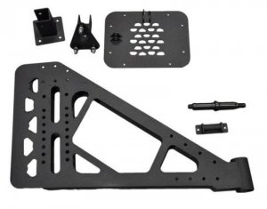 Jeep Wrangler JK - DVE Tire Carriers