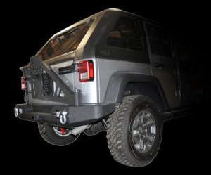 Jeep Wrangler JK - DVE Tire Carriers