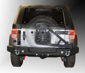 Jeep Wrangler JK - DVE Tire Carriers