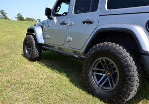 Jeep Wrangler JK Trail Slider Steps - N-Fab - Textured Black - `07-`18