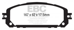 Jeep Cherokee - EBC Ultimax2 Brake Pad Sets