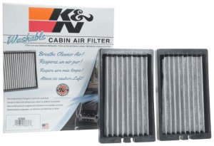 Jeep Wrangler JL Cabin Air Filter - K&N Engineering - 2 Per Box - 2018