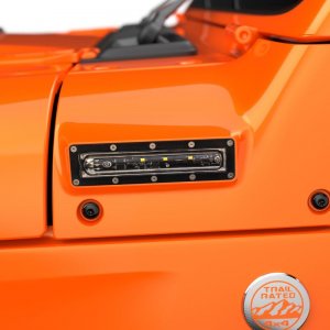 Jeep Wrangler JL LED Side Lights - EGR - VSL - Punk Orange - `18-`24