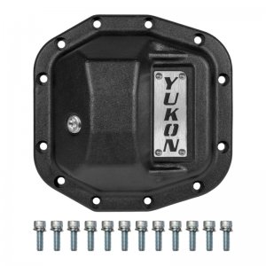 Jeep Wrangler JL Differential Cover - Front - Yukon Gear & Axle - Nodular Iron - Black - 2018