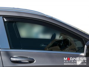 Mercedes Benz GLA Side Window Air Deflectors by Farad - (2013+) Mercedes Benz GLA Side Window Air Deflectors by Farad - (2013+)