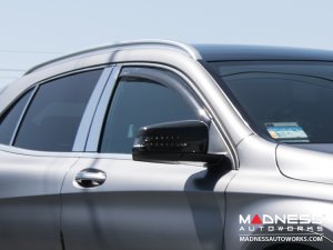 Mercedes Benz GLA Side Window Air Deflectors by Farad - (2013+) Mercedes Benz GLA Side Window Air Deflectors by Farad - (2013+)