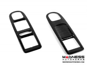 Volkswagen Golf Mk6 - Window Switch Cover - Carbon Fiber Volkswagen Golf Mk6 - Window Switch Cover - Carbon Fiber