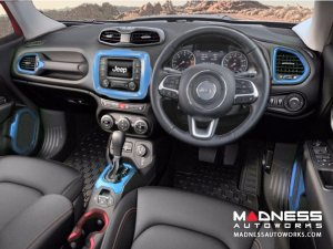 Jeep Renegade Interior Trim Kit - Blue - Right Hand Drive Jeep Renegade Interior Trim Kit - Blue - Right Hand Drive