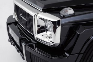 Mercedes-Benz G-Class Chrome Headlight Covers Chrome by Lorinser