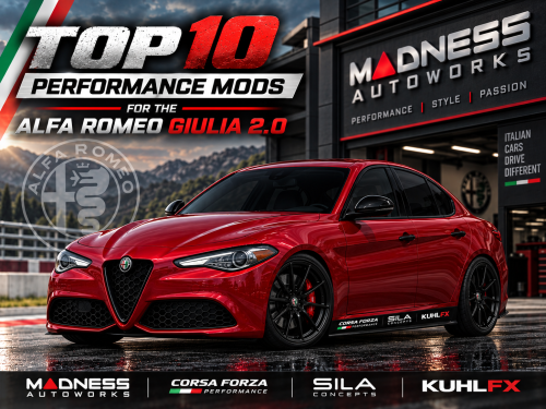 Top Performance Mods for Alfa Romeo Giulia 2.0