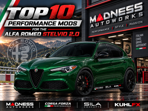 Top Performance Mods for Alfa Romeo Stelvio 2.0