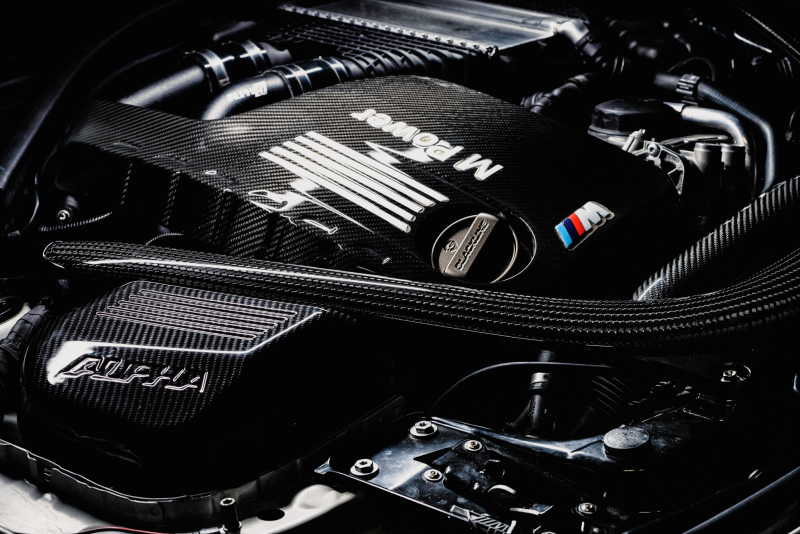 BMW M4 Performance Air Intake - AMS - Carbon Fiber Short Ram - Carbon Fiber - `15-`20