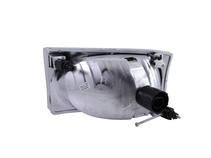 Ford Excursion Crystal Headlights - ANZO - Clear Lens, Chrome Housing - Chrome - `00-`04