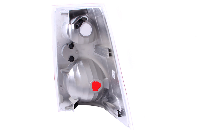 Ford Explorer Taillights - ANZO - Euro, Clear Lens, Black Housing - Black - `01-`05