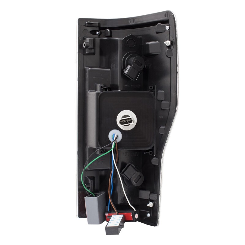 Ford F-450 LED Taillights - Rear - ANZO - Black/Clear - `17-`27