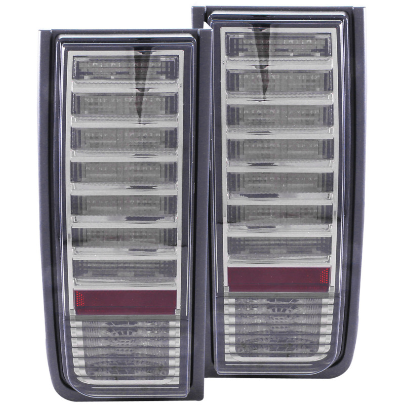 Hummer H2 LED Taillights - Rear - ANZO - Smoke - `03-`09