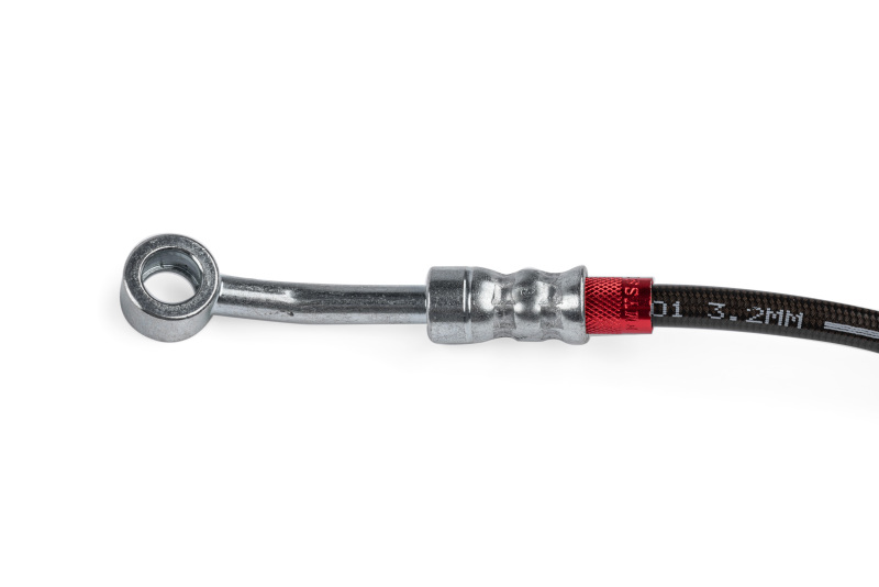 Volkswagen GTI Brake Line Kit - Rear - APR - Braided Stainless Steel - Smoked Clear - `22-`24