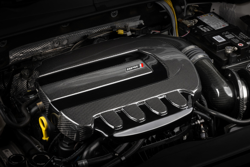 Audi A3 Engine Cover - APR - Carbon Fiber, Gloss Twill, APR Logo - Carbon Fiber - `15-`24