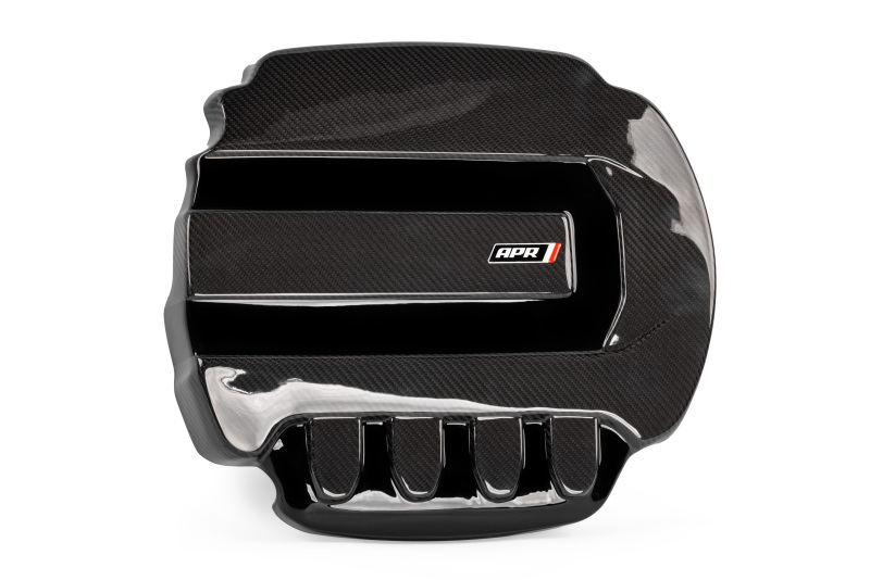 Audi A3 Engine Cover - APR - Carbon Fiber, Gloss Twill, APR Logo - Carbon Fiber - `15-`24
