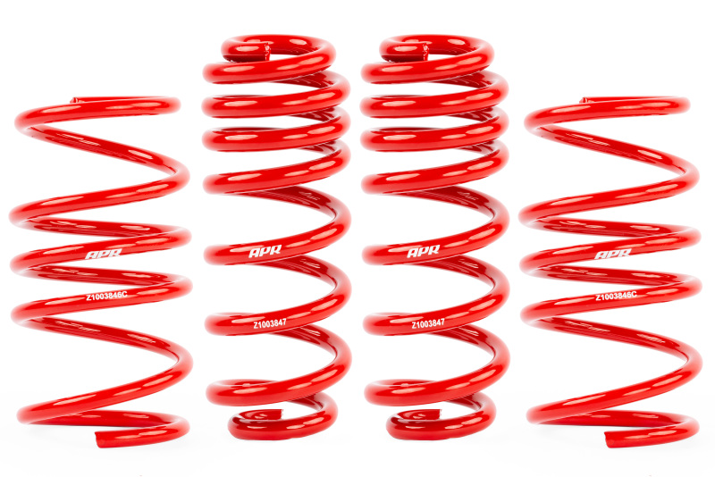 Volkswagen GTI Lowering Springs - APR - Roll-Control - Red - `22-`24