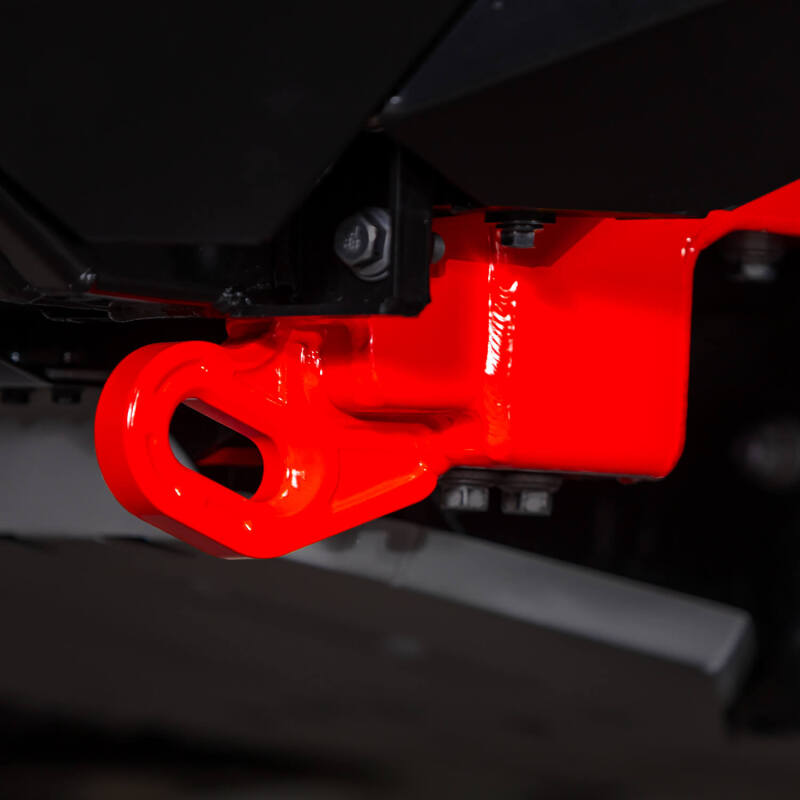 Toyota Prado Recovery Point - LHS - ARB - 8T Rated - Red - `24-`27