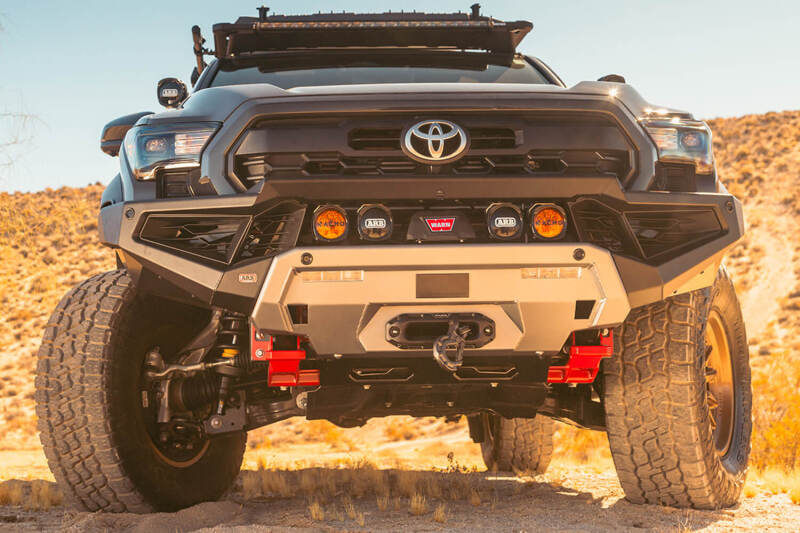 Toyota Tacoma Bull Bar - ARB - Zenith Winch - TXT Black - `24-`27