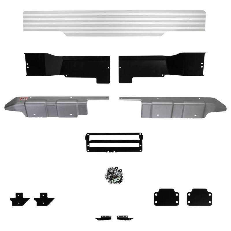 Toyota Hilux Bumper - Rear - ARB - Summit Raw Rear - Black - `15-`27
