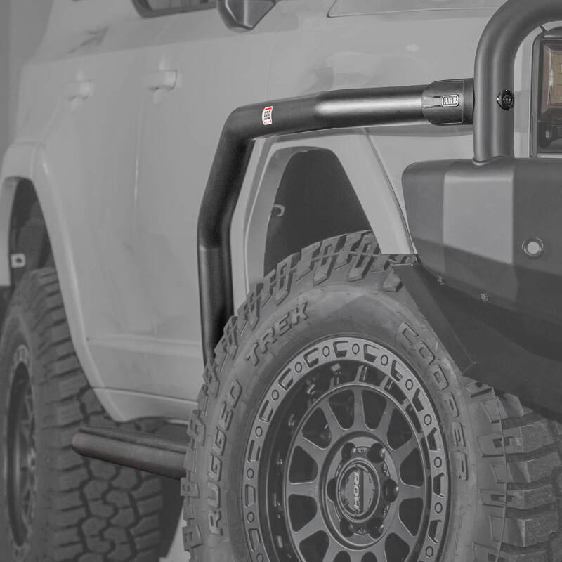 Toyota Land Cruiser 250 Side Steps and Rails - ARB - Summit - Black - `24-`27