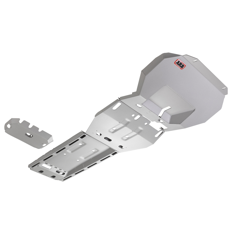 Ford Ranger Skid Plates - ARB - Under Vehicle Protection - Silver - `15-`27