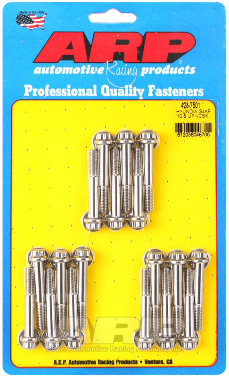 Hyundai Genesis Valve Cover Bolt Kit - ARP - `10-`27
