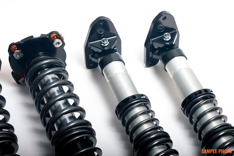BMW X1 Coilover Suspension Kit - Front + Rear - AST - 5100 Comp Series (ClubRacing), 1-Way Rebound Adjustable, Monotube, Camber-Adjustable Front Top Mounts - `15-`27