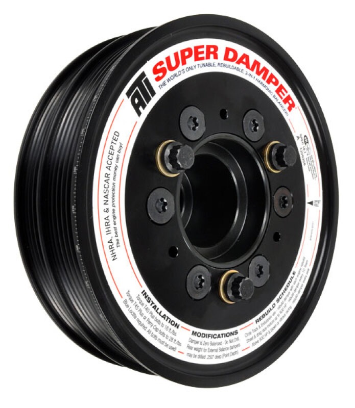 Ford Mustang Crankshaft Damper - ATI - ATI Damper - 6.78In - AL - 10 & 6 Grv - `11-`27