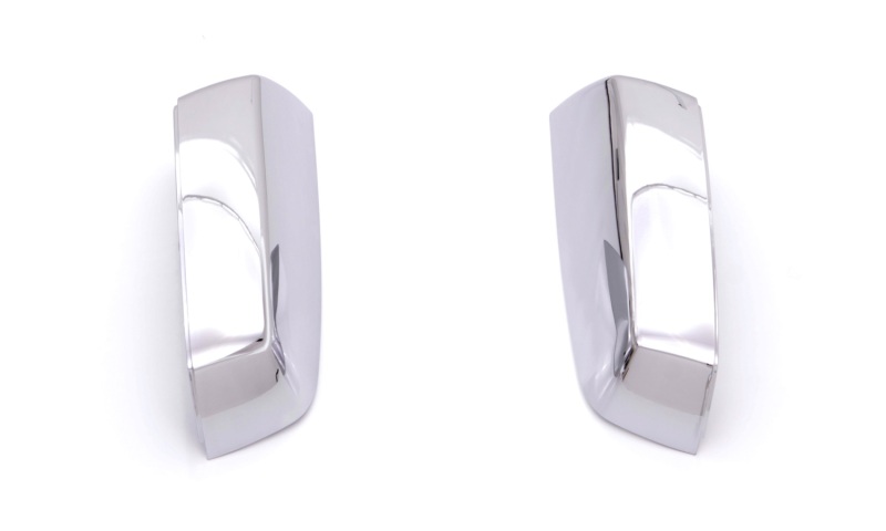 GMC Sierra 1500 Mirror Covers - Upper - AVS - Chrome - `14-`18