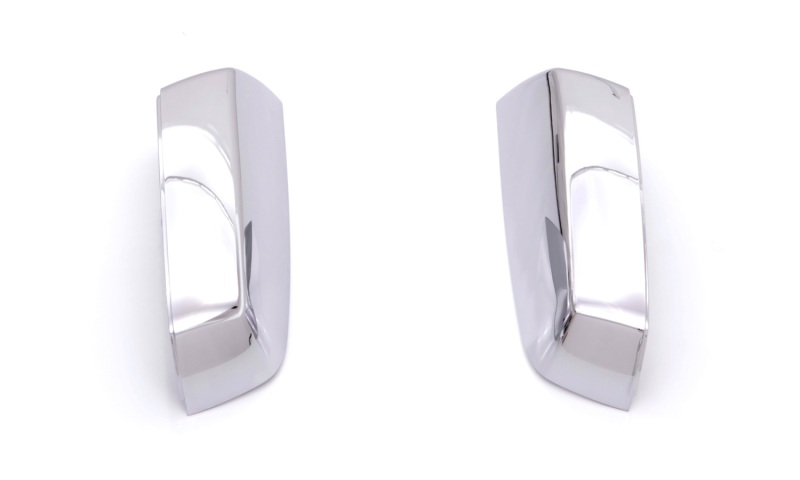 GMC Sierra 1500 Mirror Covers - Upper - AVS - Chrome - `14-`18